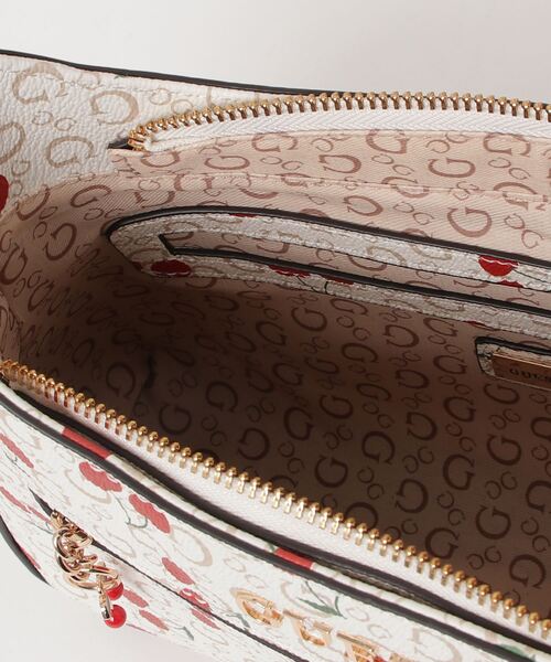 「Guess」 ショルダーバッグ ONE SIZE ホワイト レディースの画像