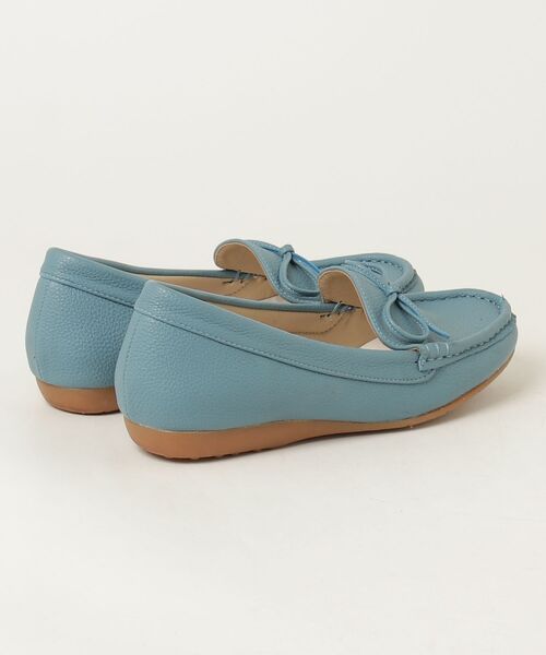 「Fin」 シューズ 23.5cm ブルー レディース_画像2