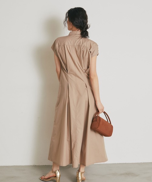 ARVELLIA ワンピース TUCK BELT SHIRT DRESS : ZOZOTOWN Yahoo!店
