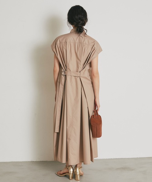ARVELLIA ワンピース TUCK BELT SHIRT DRESS : ZOZOTOWN Yahoo!店