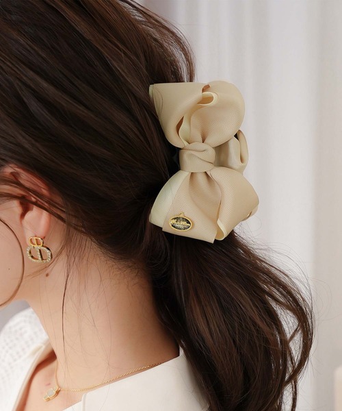 le reve vaniller（ル レーヴ ヴァニレ） ヘアクリップ グログラン