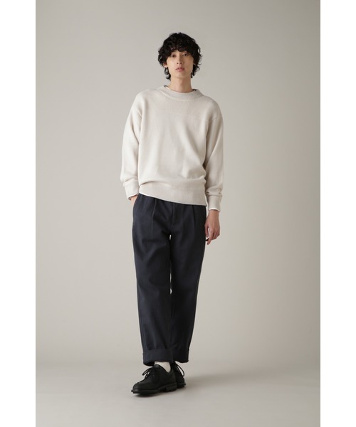 「MHL.」 長袖ニット LARGE ブラウン メンズ_画像2