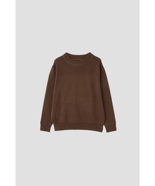 「MHL.」 長袖ニット LARGE ブラウン メンズ_画像6