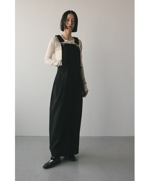 「STYLEMIXER」 サロペットスカート SMALL ブラック レディースの画像