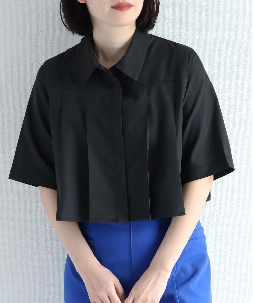 「cepo」 半袖シャツ M ブラック レディース_画像6