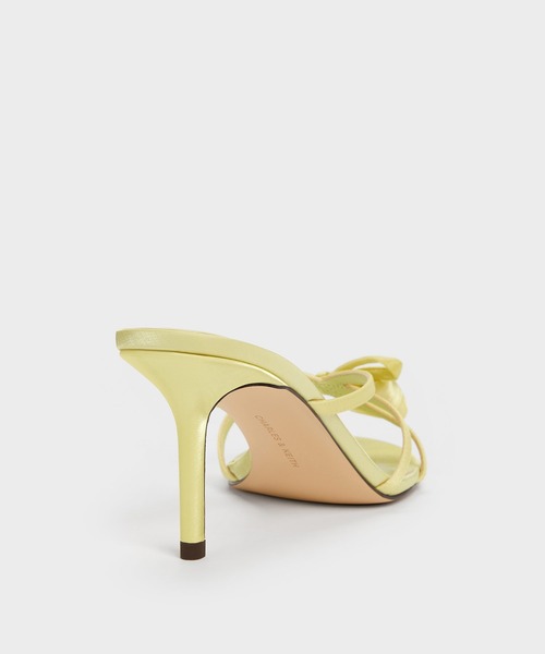 CHARLES ＆ KEITH（チャールズ&キース） サンダル ミュール ボウ