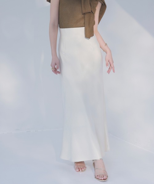 「anuans」 スカート SMALL ブルー レディースの画像