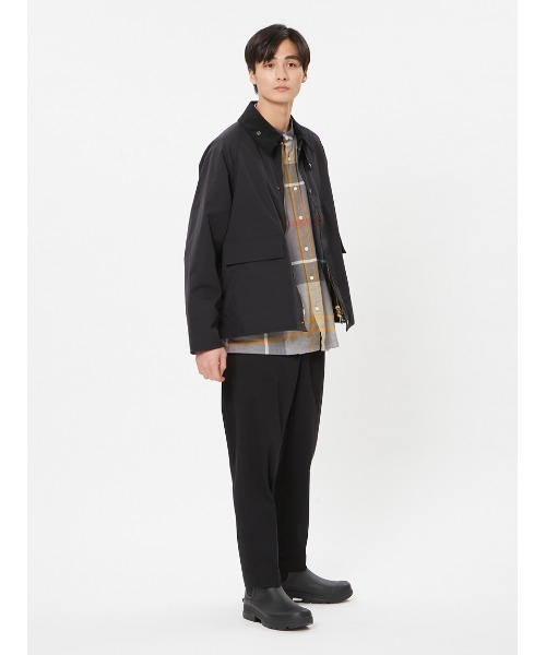「Barbour」 長袖シャツ 38 グリーン メンズの画像