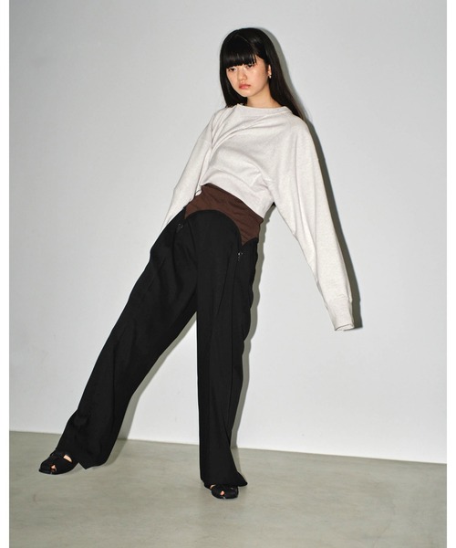 「TODAYFUL」 パンツ 36inch ライトグリーン レディースの画像