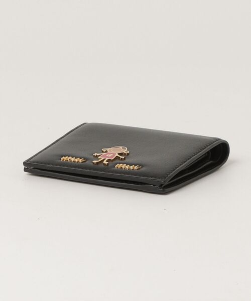 美品　miu miu 二つ折り財布 miu miu（ミュウミュウ） 二つ折り 財布 - ブラック レディース