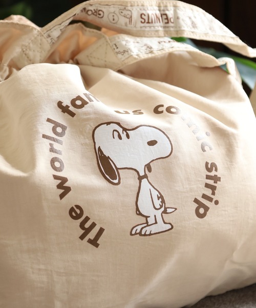 SNOOPY（スヌーピー） トートバッグ スヌーピー巾着トートバッグ