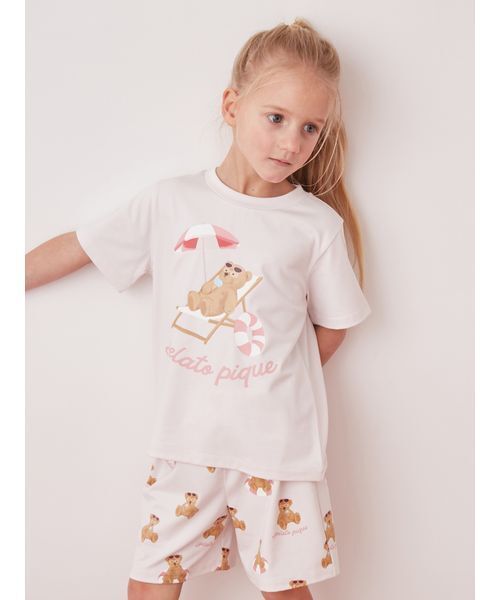 gelato pique（ジェラートピケ） パジャマ 「KIDS」「接触冷感