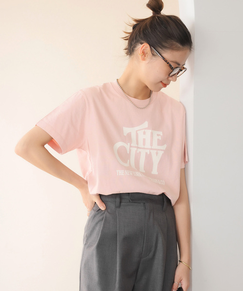tシャツ 「WEB限定追加」CITYロゴTEE レディースの画像