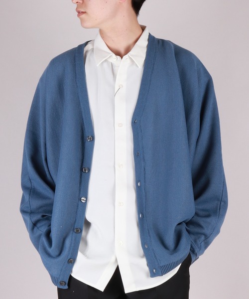 「WESTSEA」 「cathy's closet」カーディガン M ブラック メンズ_画像4