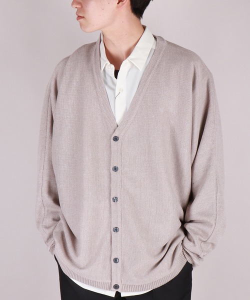 「WESTSEA」 「cathy's closet」カーディガン M ブラック メンズ_画像6