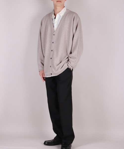 「WESTSEA」 「cathy's closet」カーディガン M ブラック メンズ_画像7