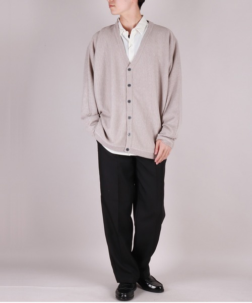 「WESTSEA」 「cathy's closet」カーディガン M ブラック メンズ_画像8