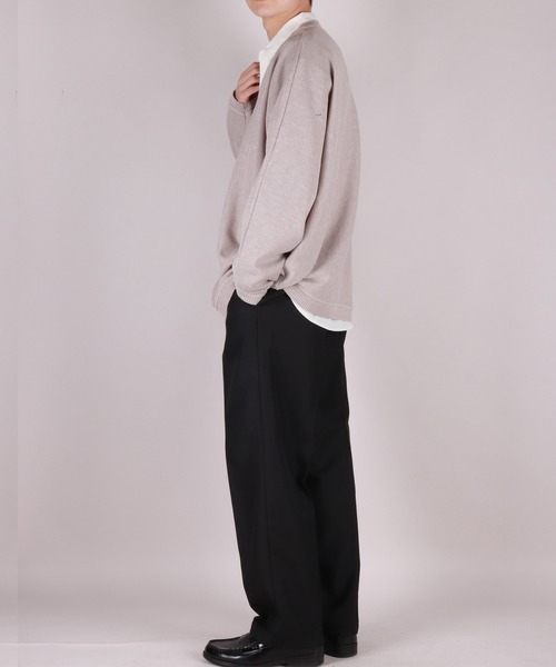 「WESTSEA」 「cathy's closet」カーディガン M ブラック メンズ_画像9