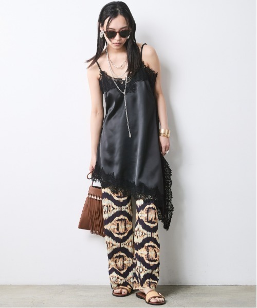 CHIC STYLE（シックスタイル） アシンメトリーヘムキャミソール 