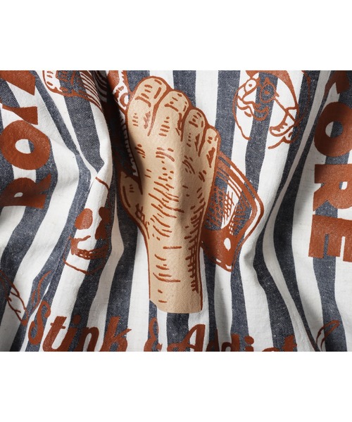 「ROTAR」 半袖シャツ LARGE ネイビー メンズ_画像9