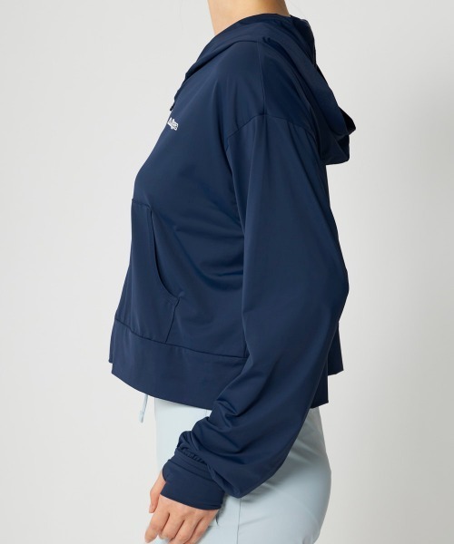 Kappa（カッパ） パーカー uvカット 冷感 超冷感ショート丈パーカー