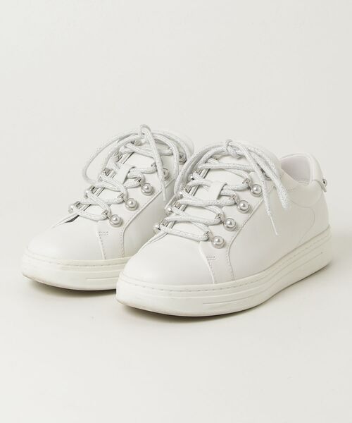 JIMMY CHOO（ジミーチュウ） ローカットスニーカー 35 ホワイト 
