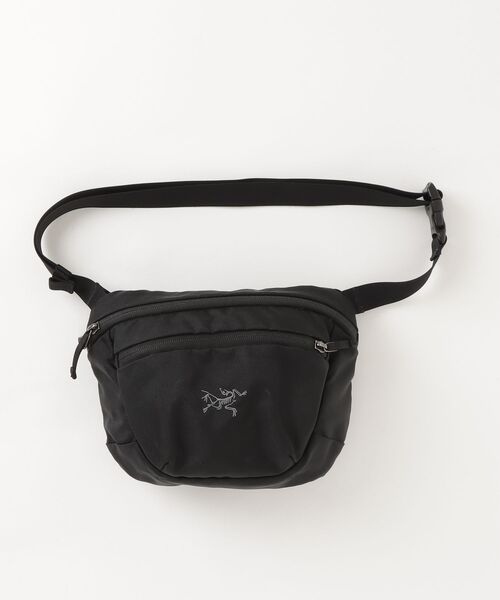 ARC'TERYX（アークテリクス） ワンポイントウエストバッグ - ブラック