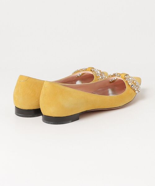 「ROCHAS」 フラットパンプス 35 イエロー レディース_画像2