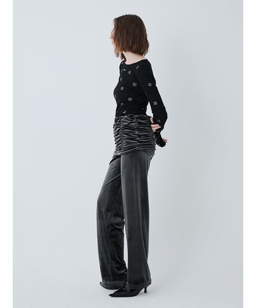 「SORIN」 長袖カットソー 38 ブラック レディース_画像8
