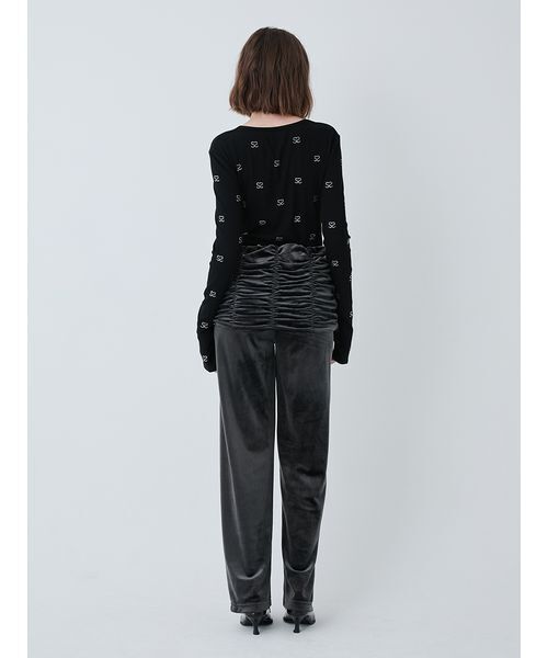 「SORIN」 長袖カットソー 38 ブラック レディース_画像9