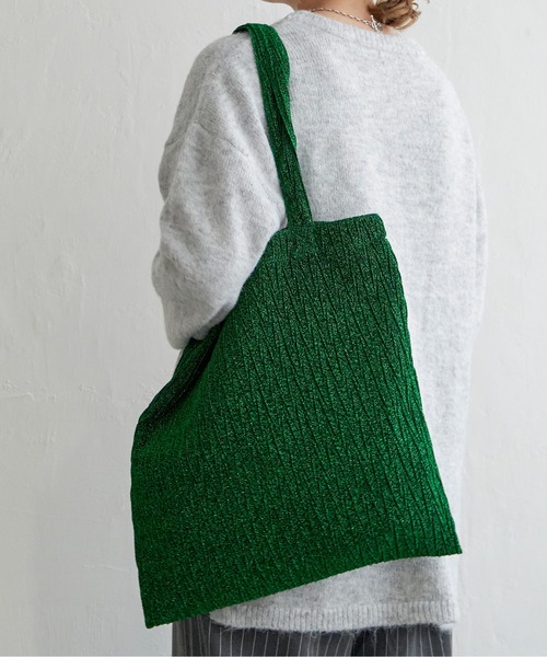 「notch.」 トートバッグ ONESIZE グリーン レディース_画像9