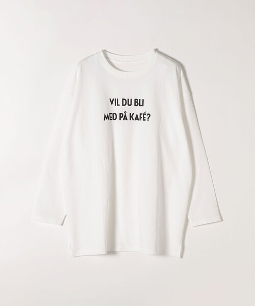 「SHIPS any」 長袖カットソー ONE SIZE ホワイト レディース_画像3