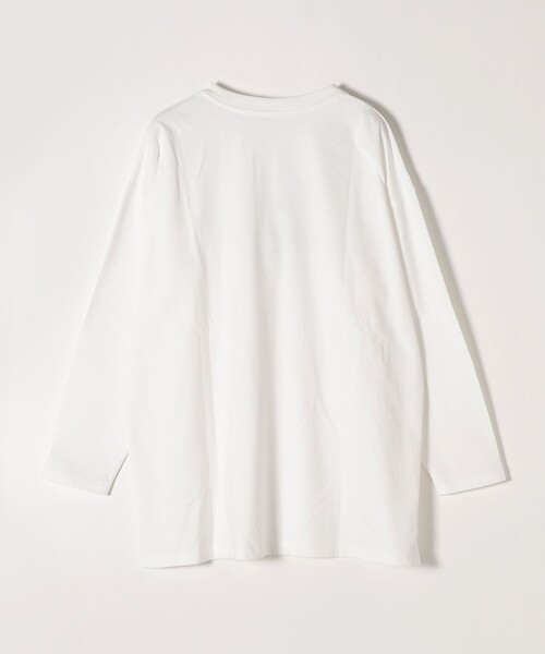 「SHIPS any」 長袖カットソー ONE SIZE ホワイト レディース_画像8