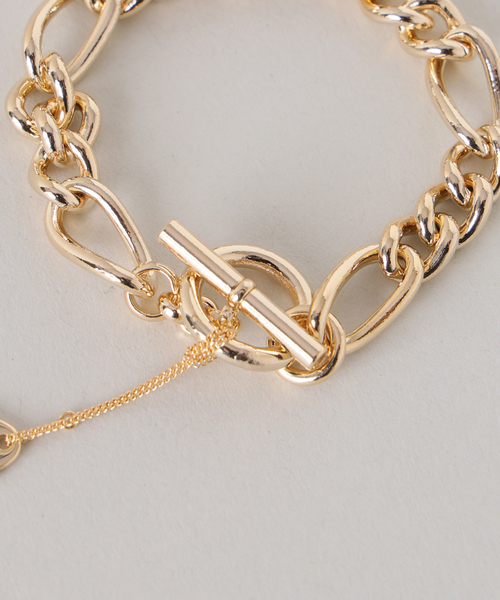 ブレスレット SHUU/シュウ AOI BRACELET(ゴールド) レディースの画像
