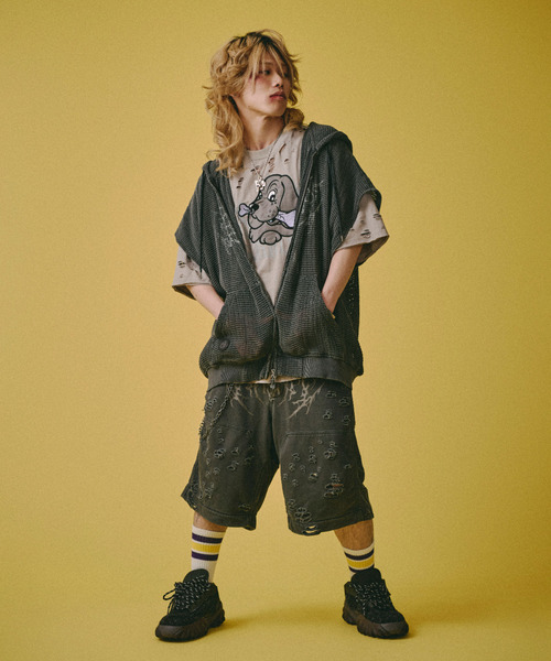 GALFY（ガルフィー） パーカー 「GALFY/ガルフィー」病みに透けし