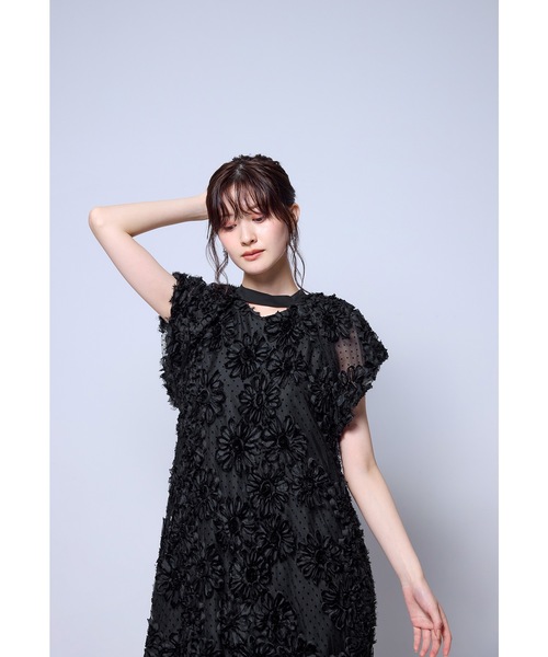 niana（ニアナ） パーティードレス ドレス フラワーバルーンドレス A
