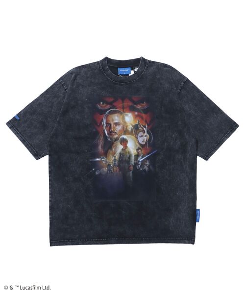 「SEQUENZ」 「starwars」半袖Tシャツ MEDIUM グレー メンズ_画像6