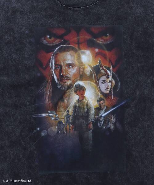 「SEQUENZ」 「starwars」半袖Tシャツ MEDIUM グレー メンズ_画像7