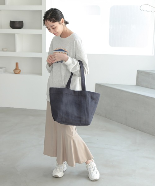 「ALTROSE」 トートバッグ FREE チャコールグレー レディース_画像3