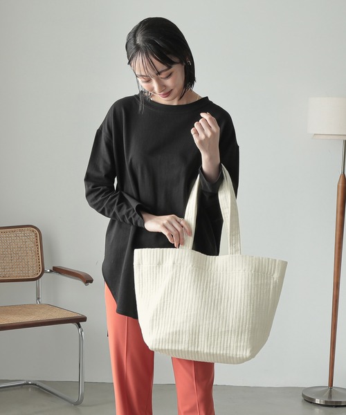 「ALTROSE」 トートバッグ FREE チャコールグレー レディース_画像6