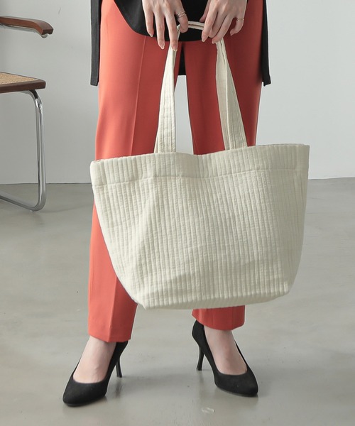 「ALTROSE」 トートバッグ FREE チャコールグレー レディース_画像9