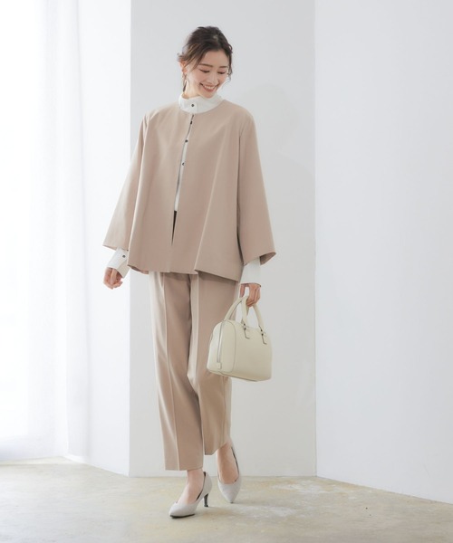 「RIRIYANO」 セットアップ MEDIUM ベージュ レディース_画像4