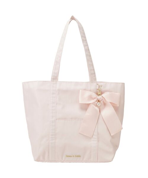 Maison de FLEUR（メゾンドフルール） トートバッグ リボンチャーム