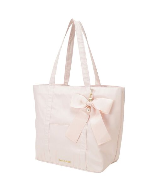 Maison de FLEUR（メゾンドフルール） トートバッグ リボンチャーム