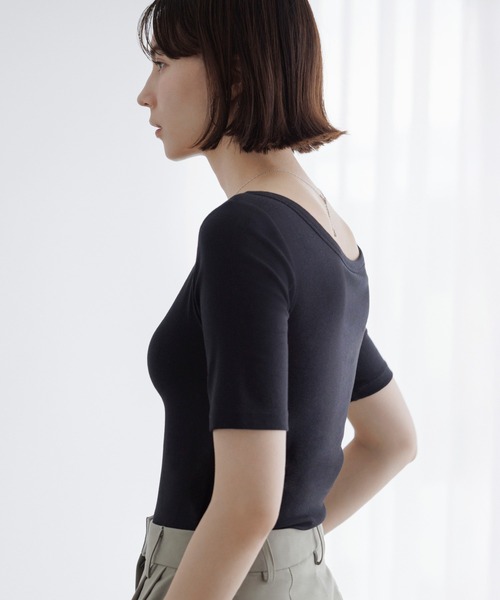 「BAMBI WATER」 半袖Tシャツ L ブラック レディース_画像4