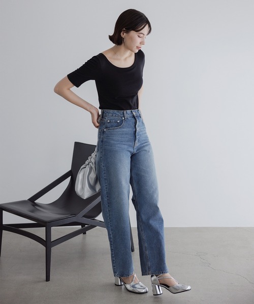 「BAMBI WATER」 半袖Tシャツ L ブラック レディース_画像9