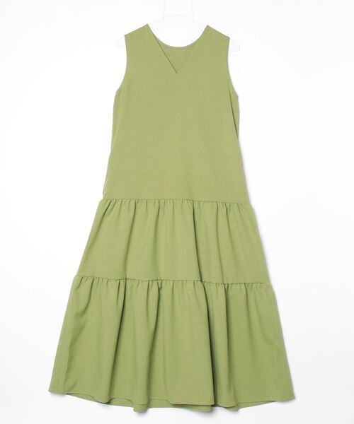 BEAUTY＆YOUTH UNITED ARROWS ノースリーブワンピース FREE ターコイズ