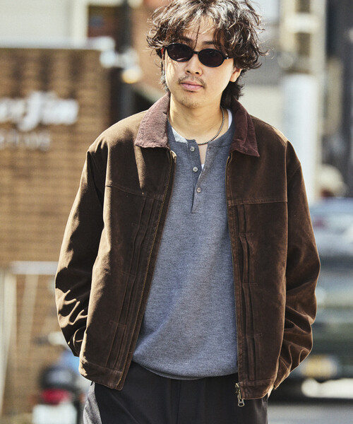ジャケット・アウター sgwrakk FREAK'S STORE（フリークスストア） ブルゾン アウター LEATHERETTE