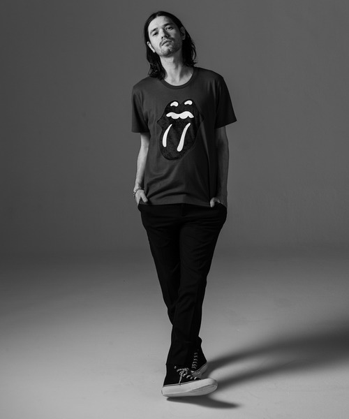 glamb（グラム） tシャツ Lips and Tongue opal CS / リップスアンド