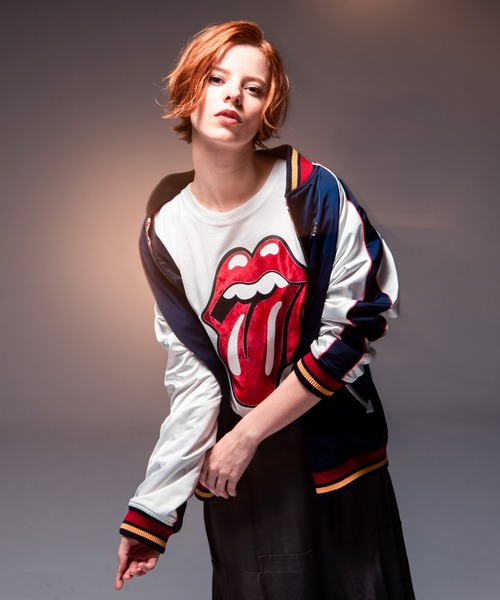 glamb（グラム） tシャツ Lips and Tongue opal CS / リップスアンド 